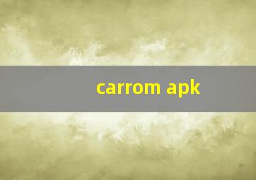 carrom apk